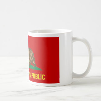 People's Republic of California Red Communist Flag Coffee Mug