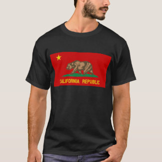 People's Republic of California Red Communist Flag T-Shirt