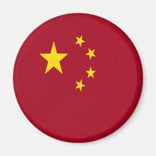 People's Republic of China flag Magnet