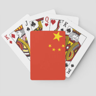 People's Republic of China National World Flag Playing Cards