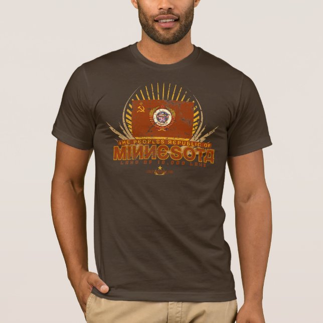 People's Republic of Minnesota T-shirt (Front)