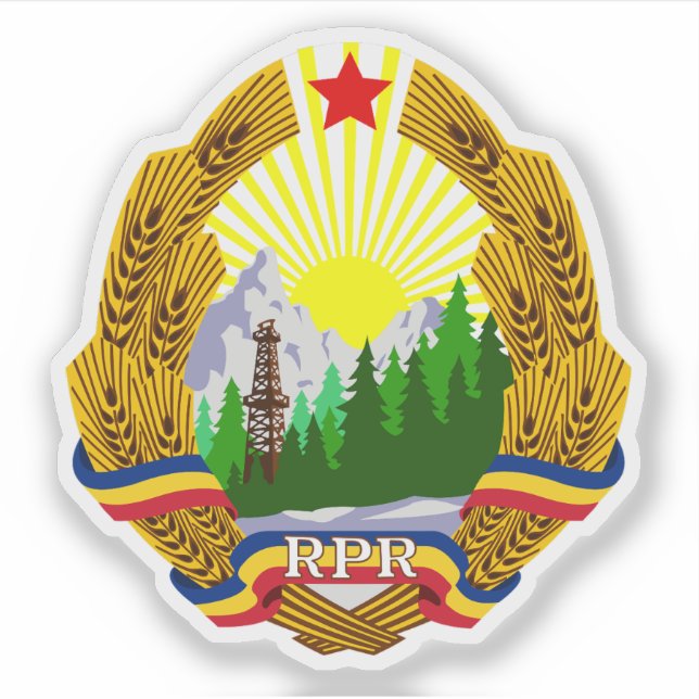 People's Republic of Romania emblem (1952-1966) (Front)