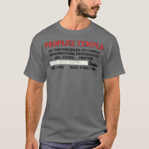 PEOPLES TEMPLE Church Sign T-Shirt