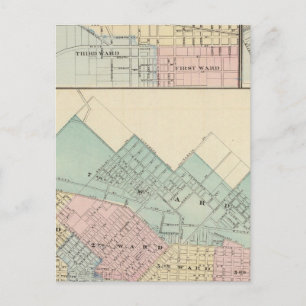 Peoria, Oneida, Knoxville and Dallas Postcard