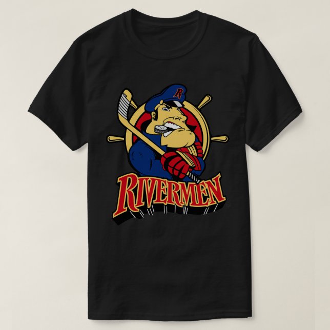 Peoria Rivermen Logo T-Shirt (Design Front)