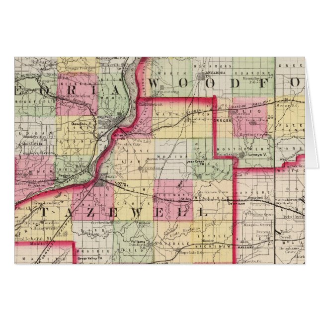 Peoria, Woodford, Tazewell counties (Front Horizontal)
