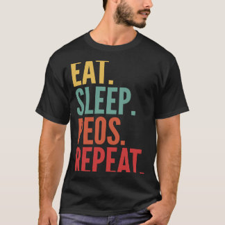 Peos Crypto Eat Sleep Peos Repeat T-Shirt
