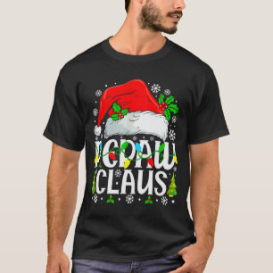 Pepaw Claus Funny Christmas Family Matching T-Shirt