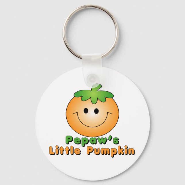 Pepaw Little Pumpkin Key Ring (Front)