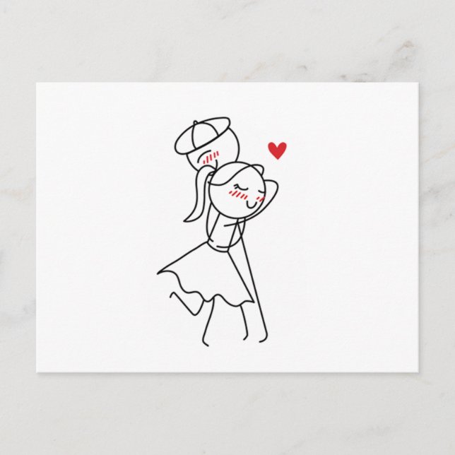 Pepe and Lulu Postcard (Front)