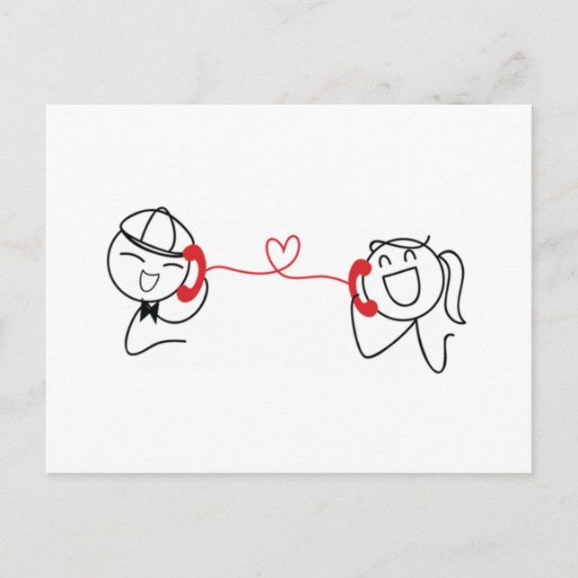 Pepe and Lulu Postcard (Front)