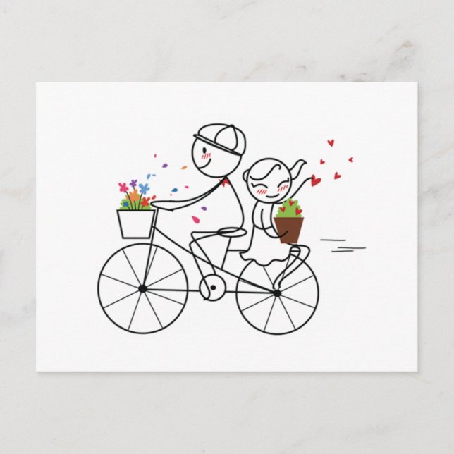 Pepe and Lulu Postcard (Front)