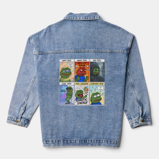 Pepe  denim jacket (Back)