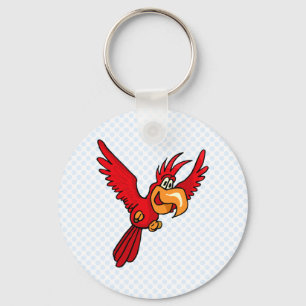 Pepe Parrot Key Ring