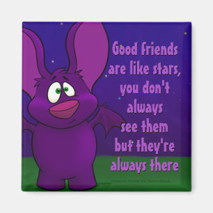 Pepe the Bat, w/quote magnet