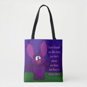 Pepe the Bat, w/quote tote Bag