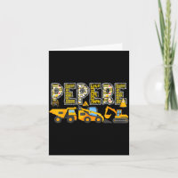 Pepere construction excavator kids matching family