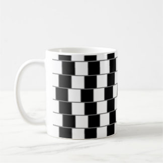 Pepita Apparently Parallel Optical Print Coffee Mug