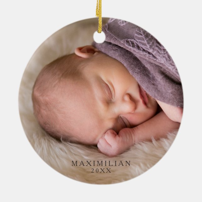 Pepparkakor Christmas Ceramic Tree Decoration (Back)