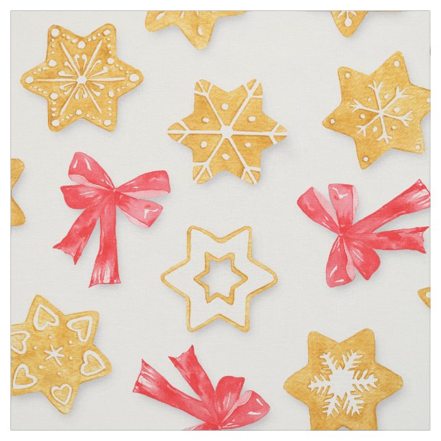 Pepparkakor Christmas Fabric (Swatch)