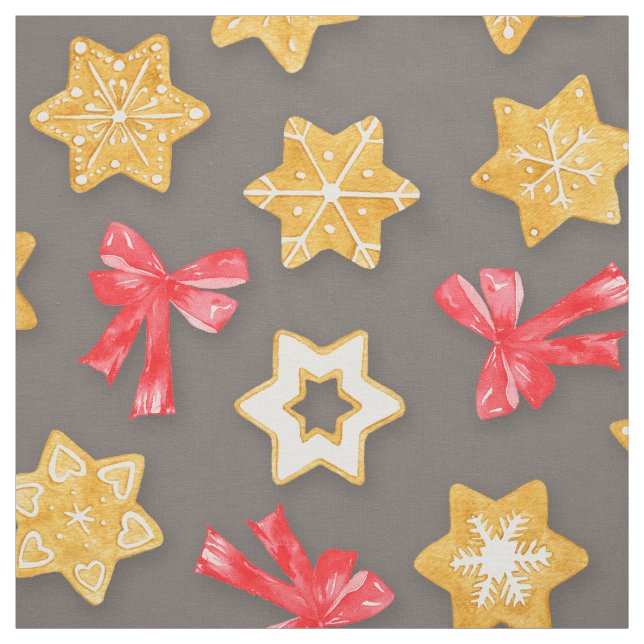 Pepparkakor Christmas Fabric (Swatch)