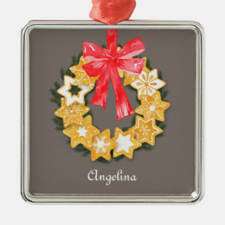 Pepparkakor Christmas Metal Tree Decoration
