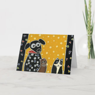 Pepper and Friends Card