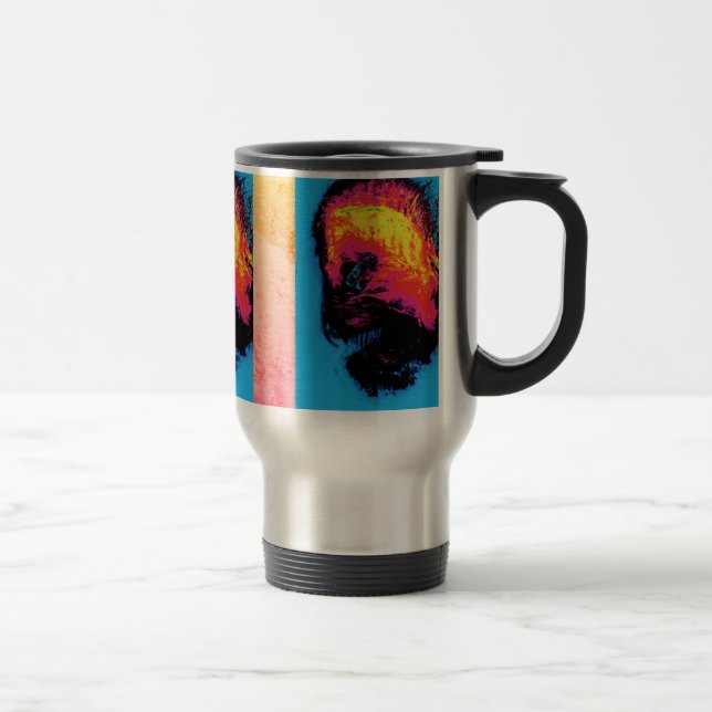 pepper and plastic silenced travel mug (Right)