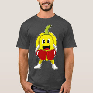 Pepper as Boxer with Boxing gloves T-Shirt