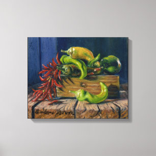 “Pepper Harvest” Canvas Print