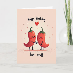 Pepper Heart Birthday Card