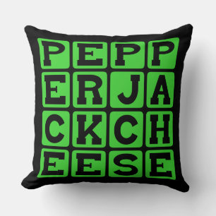 Pepper Jack Cheese, Spicy Cheese Cushion