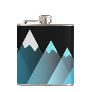 Pepper loves mountain hip flask