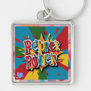  "Pepper Power" Key Ring