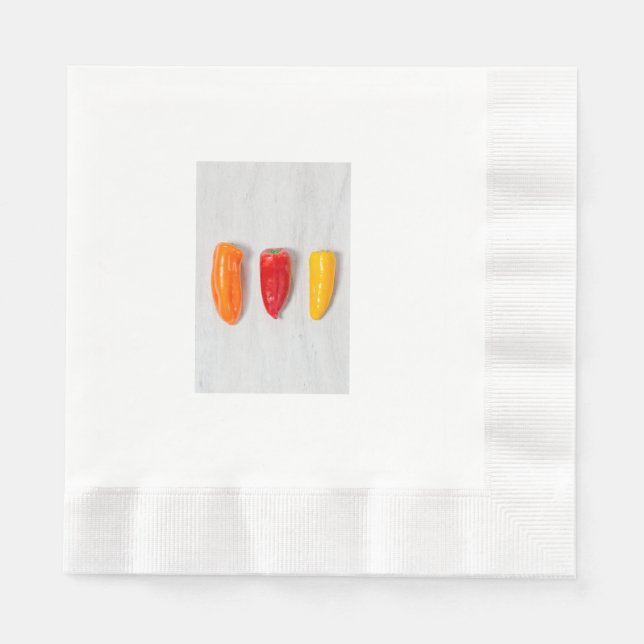 Pepper Still Life Napkin (Front)