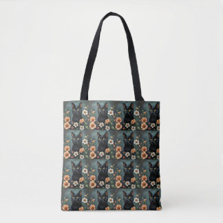 Pepper the cat tote
