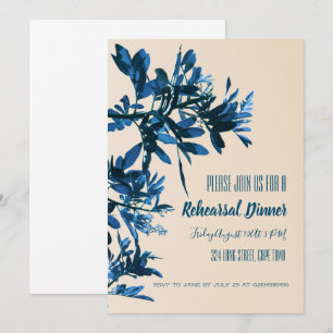 Pepper Tree Wedding Rehearsal Dinner Invite Card