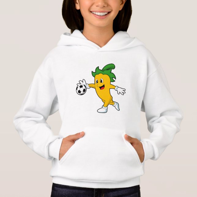Pepper Vegan as Soccer player with Soccer.PNG (Front)