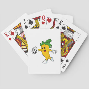 Pepper Vegan as Soccer player with Soccer.PNG Playing Cards