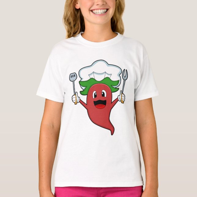 Pepper Vegan Cook T-Shirt (Front)
