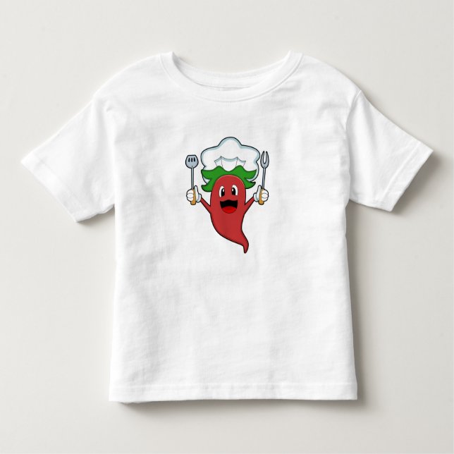 Pepper Vegan Cook Toddler T-Shirt (Front)