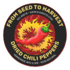 Pepper with Flame Label