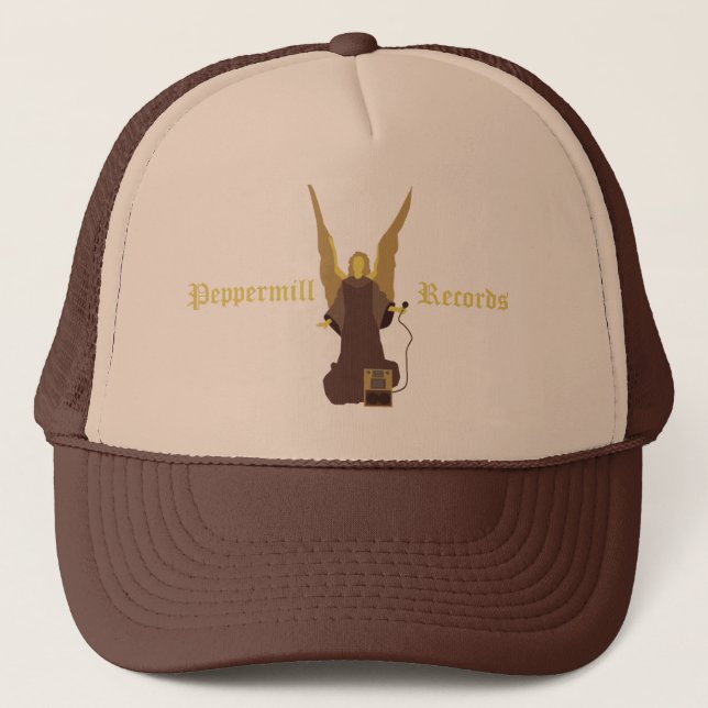 Peppermill Angel Karaoke Hat - Customised (Front)