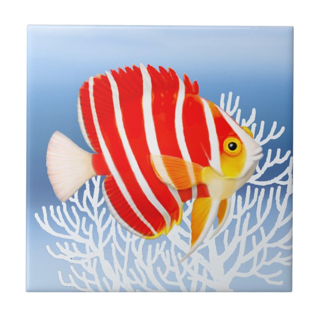 Peppermint Angelfish Tile (Front)