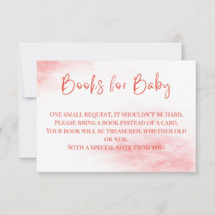 Peppermint Candy Books for Baby Insert   Festive Thank You Card