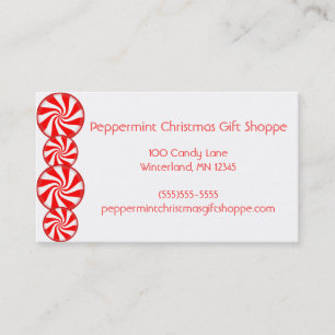 Peppermint Candy Business Card