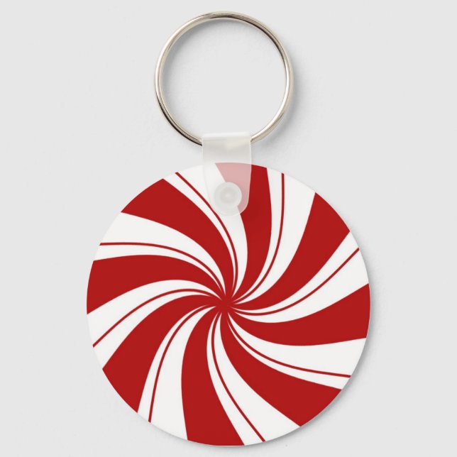 Peppermint Candy - keychain (Front)
