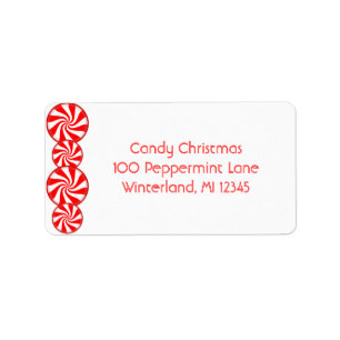 Peppermint Candy Label