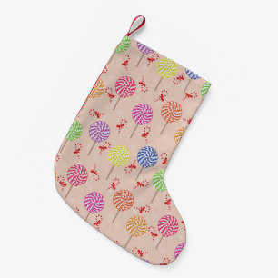 Peppermint Candy Mints Christmas,candy canes Small Christmas Stocking