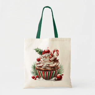 Peppermint Cupcakes Tote Bag